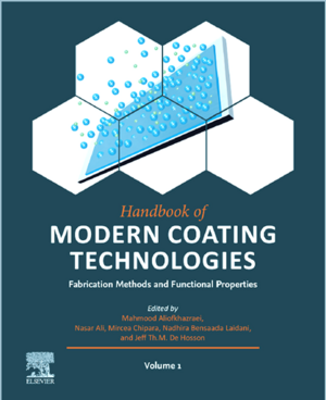 Cover handbook of modern coating