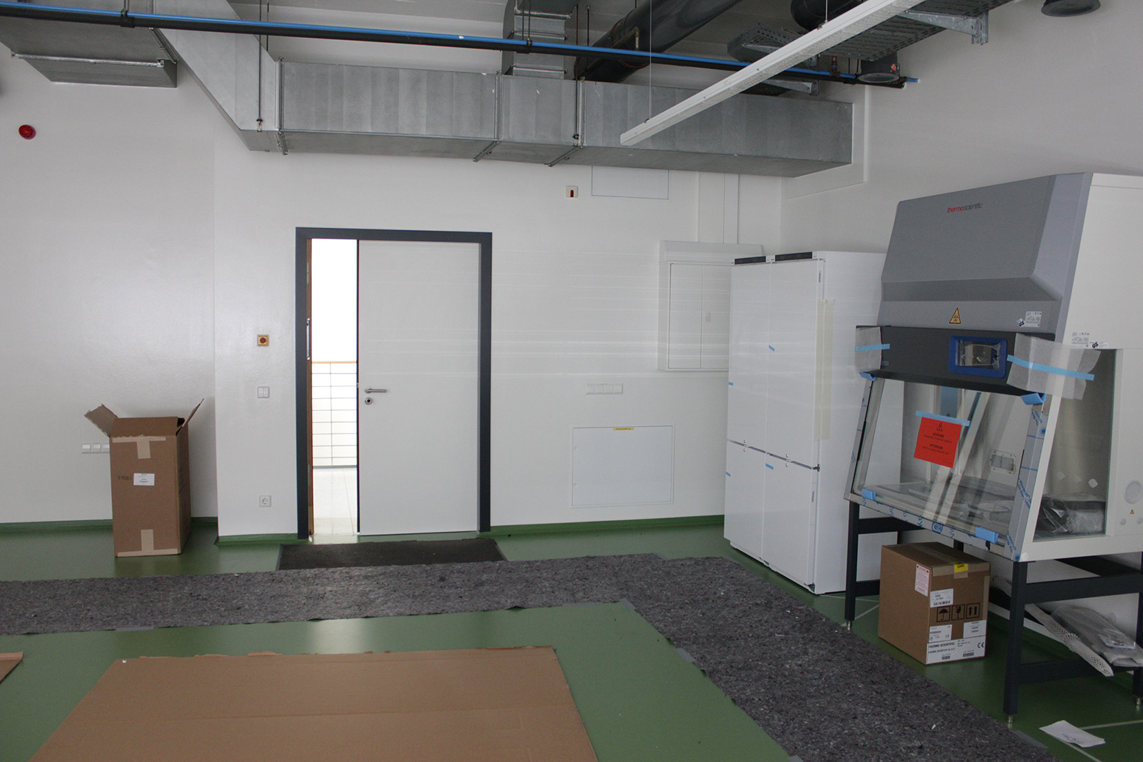 A look at the INNOVENT bio laboratory which is currently under construction