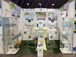 Our exhibition stand at the pro.vention 2020