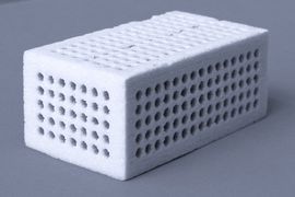 Strukturierter Formkörper 3D-Pulverdruck